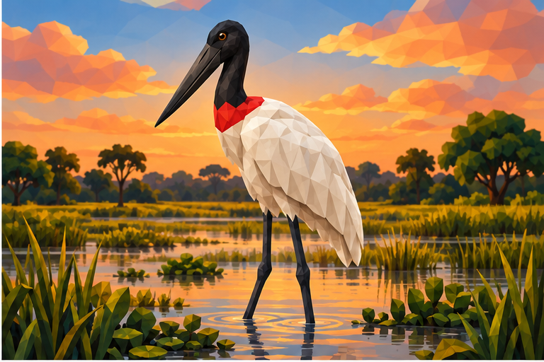Tuiuiú do Pantanal